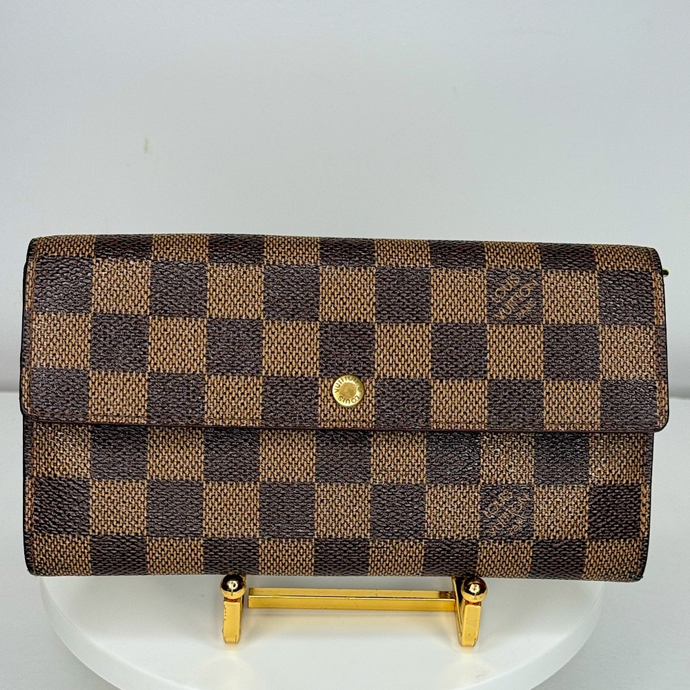 LOUIS VUITTON Damier Ebene Wallet